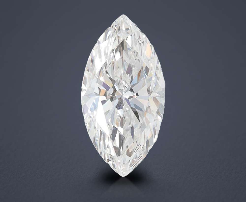 1.09ct D VVS1 Rare Carat Ideal Cut Marquise Lab Grown Diamond