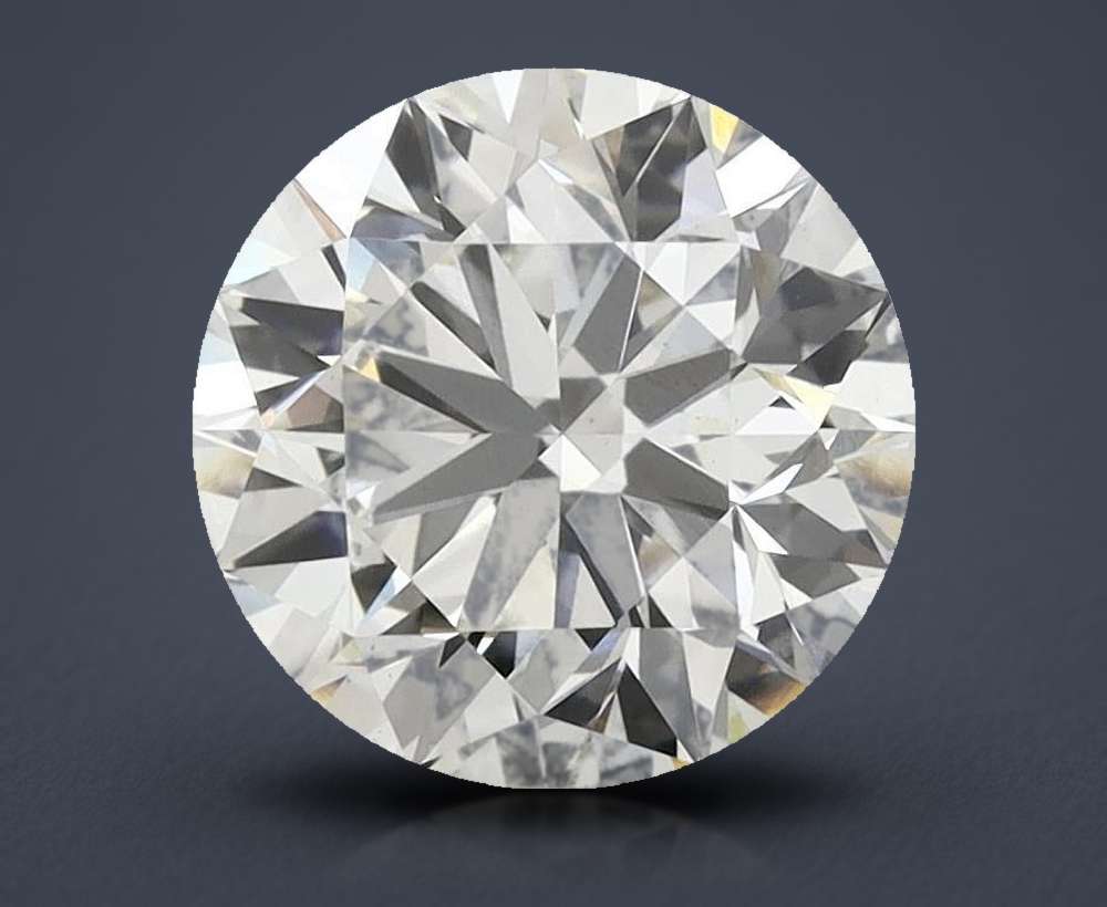 3.01ct I VS1 Excellent Cut Round Lab Grown Diamond