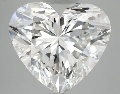 5.10ct F VS1 Rare Carat Ideal Cut Heart Lab Grown Diamond