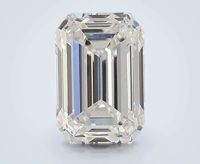 1.89ct F VS1 Very Good Cut Emerald Lab Grown Diamond