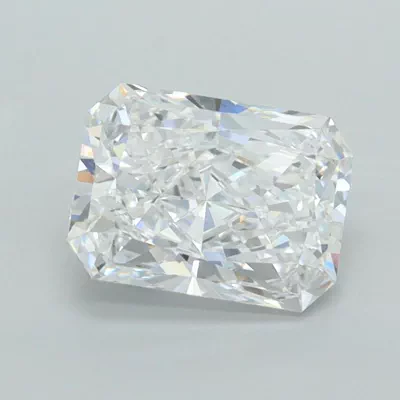 1.92ct D VVS2 Rare Carat Ideal Cut Radiant Lab Grown Diamond