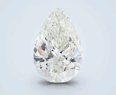 3.51ct F VVS2 Rare Carat Ideal Cut Pear Lab Grown Diamond