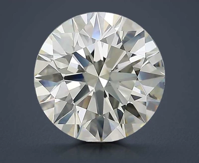 3.01ct K VVS1 Rare Carat Ideal Cut Round Diamond