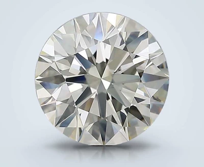 3.01ct K VVS1 Rare Carat Ideal Cut Round Diamond