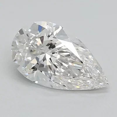 0.95ct E VS1 Rare Carat Ideal Cut Pear Lab Grown Diamond