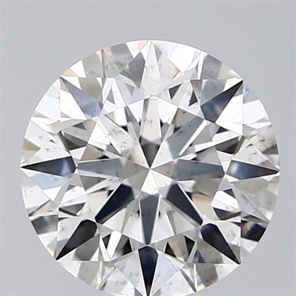 2.07ct E SI1 Rare Carat Ideal Cut Round Lab Grown Diamond