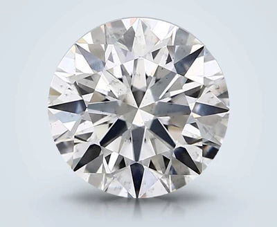 2.07ct E SI1 Rare Carat Ideal Cut Round Lab Grown Diamond