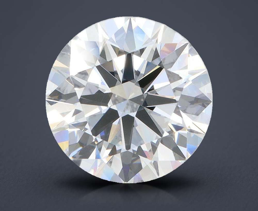 4.01ct E VS1 Rare Carat Ideal Cut Round Lab Grown Diamond