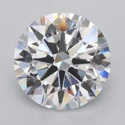 2.99ct D FL Rare Carat Ideal Cut Round Lab Grown Diamond