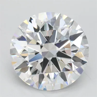 2.44ct D FL Rare Carat Ideal Cut Round Lab Grown Diamond