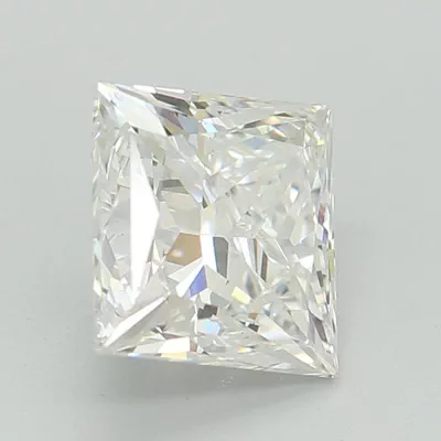 1.04ct E VS1 Rare Carat Ideal Cut Princess Lab Grown Diamond
