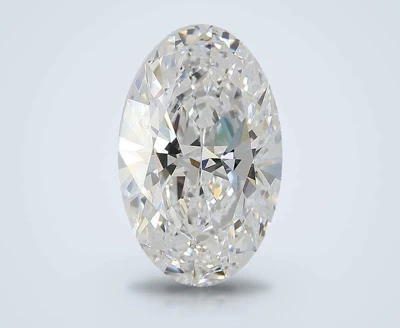 2.01ct D VS1 Rare Carat Ideal Cut Oval Lab Grown Diamond