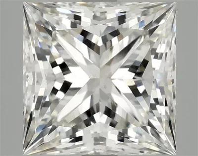 5.07ct G VS1 Rare Carat Ideal Cut Princess Lab Grown Diamond