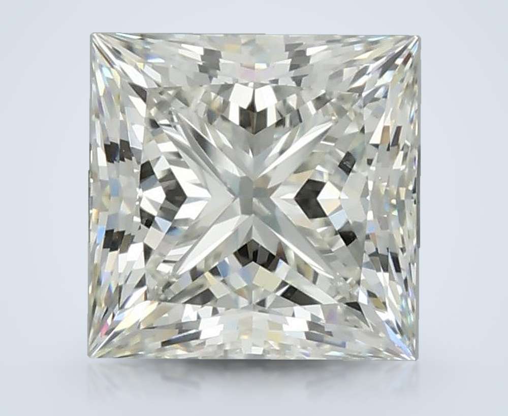 1.70ct J SI1 Rare Carat Ideal Cut Princess Diamond