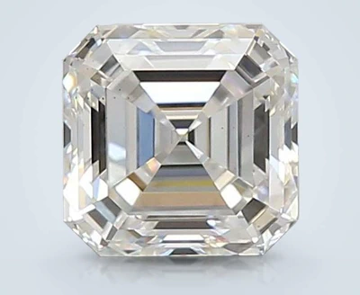 1.60ct D VS1 Rare Carat Ideal Cut Asscher Lab Grown Diamond