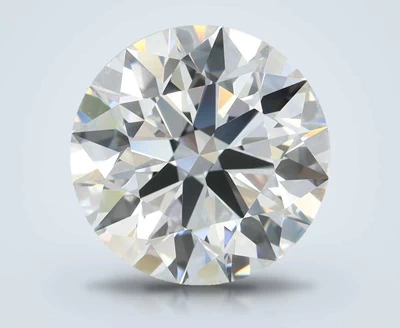 4.05ct D FL Rare Carat Ideal Cut Round Lab Grown Diamond