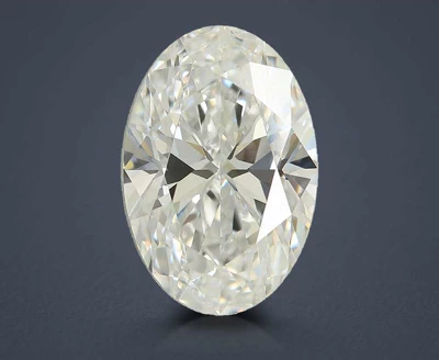 3.08ct E VVS2 Rare Carat Ideal Cut Oval Lab Grown Diamond