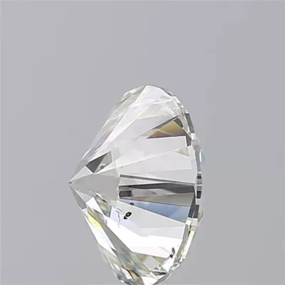 3.54ct I SI2 Rare Carat Ideal Cut Round Diamond