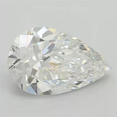 1.04ct E VS1 Rare Carat Ideal Cut Pear Lab Grown Diamond