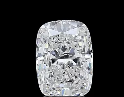 3.53ct E VVS2 Rare Carat Ideal Cut Cushion Lab Grown Diamond
