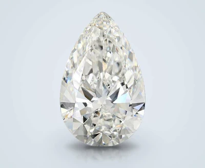 11.96ct E VVS2 Rare Carat Ideal Cut Pear Lab Grown Diamond