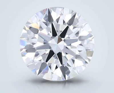 1.26ct F IF Rare Carat Ideal Cut Round Lab Grown Diamond