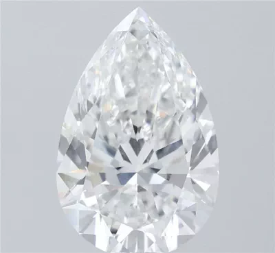 13.06ct F VS1 Rare Carat Ideal Cut Pear Lab Grown Diamond