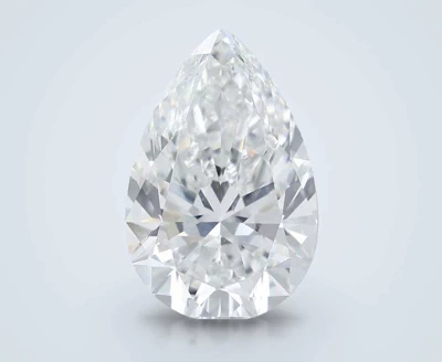 13.06ct F VS1 Rare Carat Ideal Cut Pear Lab Grown Diamond