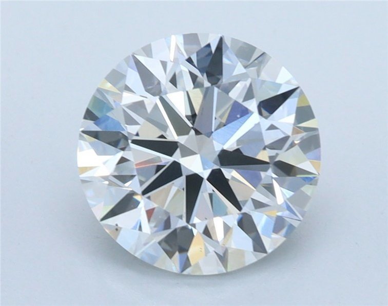 2.51ct F VS2 Rare Carat Ideal Cut Round Lab Grown Diamond