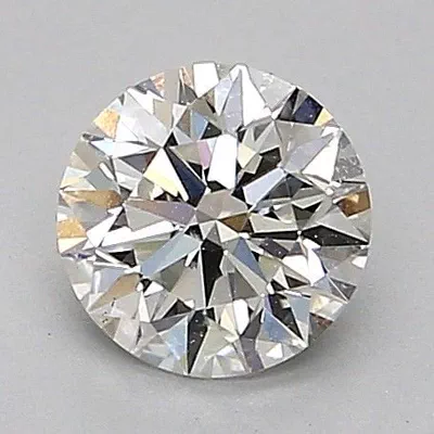 0.64ct H VS2 Excellent Cut Round Diamond
