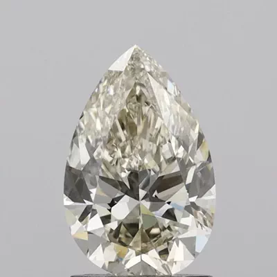 1.57ct K VS1 Rare Carat Ideal Cut Pear Diamond