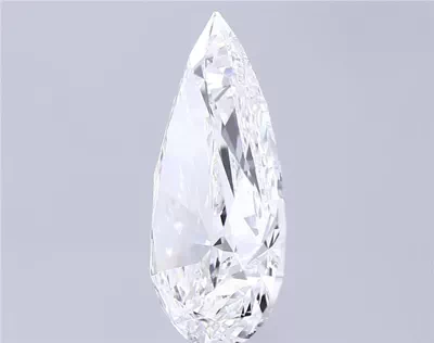 7.02ct E VS1 Rare Carat Ideal Cut Pear Lab Grown Diamond