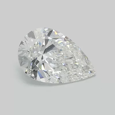 2.39ct E VS1 Rare Carat Ideal Cut Pear Lab Grown Diamond