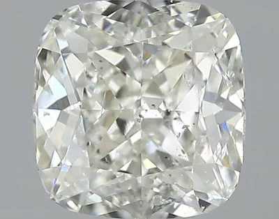 0.92ct K SI2 Rare Carat Ideal Cut Cushion Diamond