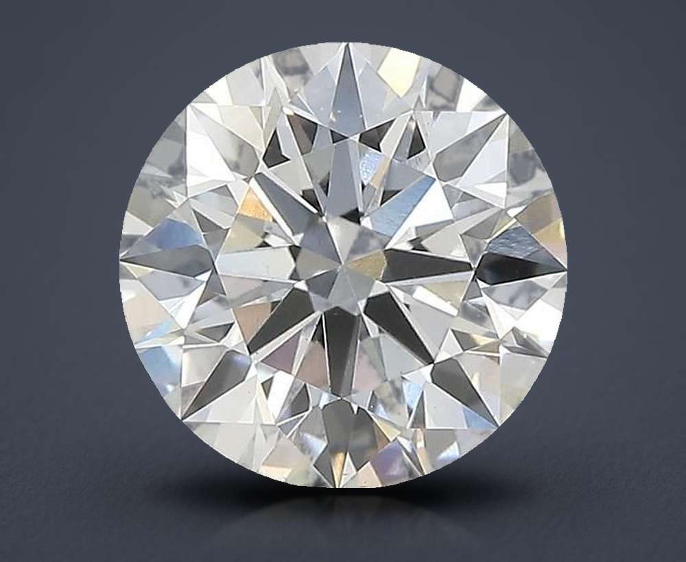 2.83ct D VS1 Rare Carat Ideal Cut Round Lab Grown Diamond