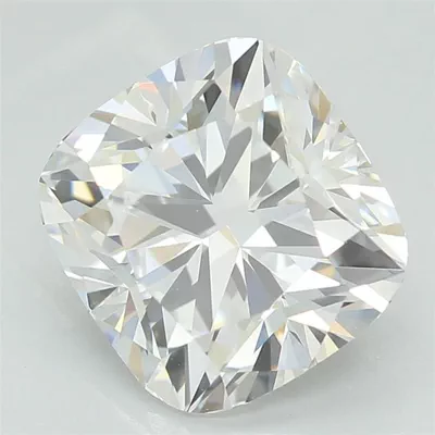 2.02ct D VVS2 Very Good Cut Cushion Lab Grown Diamond
