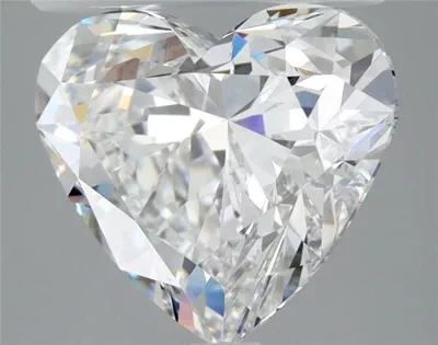 3.04ct F VVS1 Rare Carat Ideal Cut Heart Diamond
