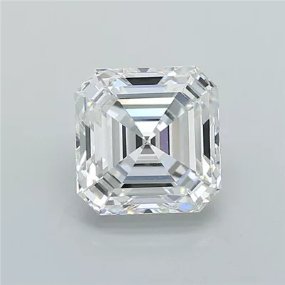 2.08ct E VVS2 Rare Carat Ideal Cut Asscher Lab Grown Diamond