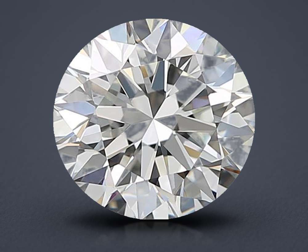 1.13ct J IF Rare Carat Ideal Cut Round Diamond
