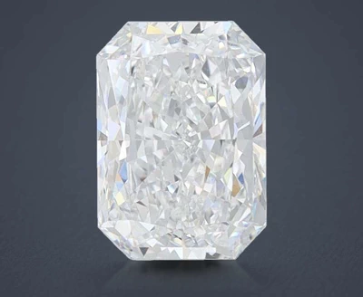 1.52ct D VS1 Rare Carat Ideal Cut Radiant Lab Grown Diamond