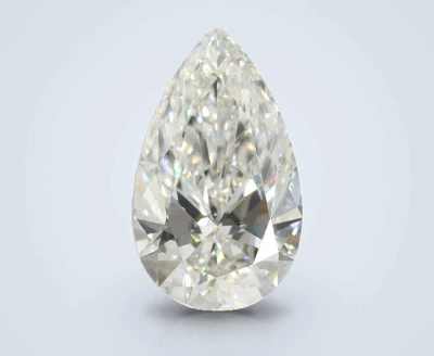 3.48ct F VS1 Rare Carat Ideal Cut Pear Lab Grown Diamond