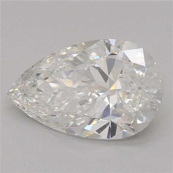 2.07ct E VS1 Very Good Cut Pear Lab Grown Diamond