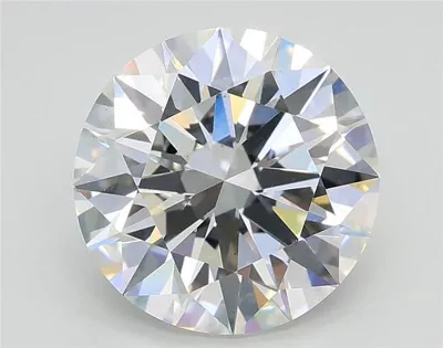 2.70ct F VS1 Excellent Cut Round Lab Grown Diamond