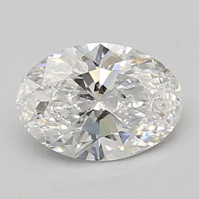 1.07ct D VVS2 Rare Carat Ideal Cut Oval Lab Grown Diamond