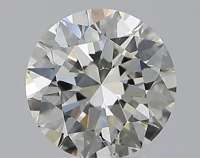 2.50ct K SI1 Rare Carat Ideal Cut Round Diamond