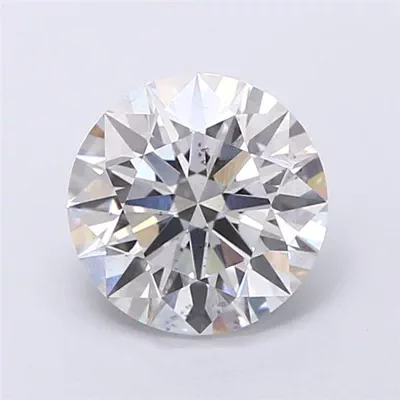 2.02ct F SI1 Rare Carat Ideal Cut Round Lab Grown Diamond