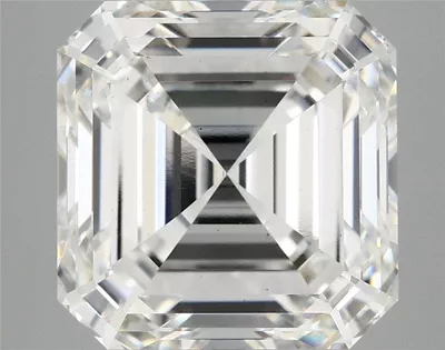 7.16ct G VS2 Excellent Cut Asscher Lab Grown Diamond