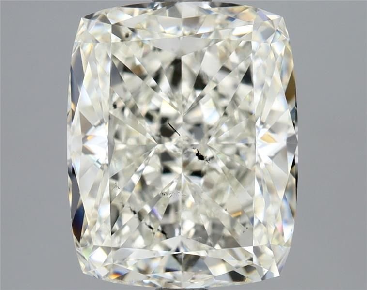 3.01ct J SI2 Rare Carat Ideal Cut Cushion Diamond