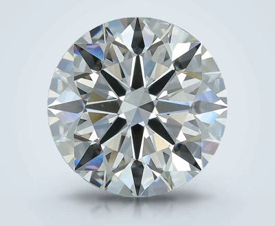 3.01ct J VS2 Rare Carat Ideal Cut Round Diamond