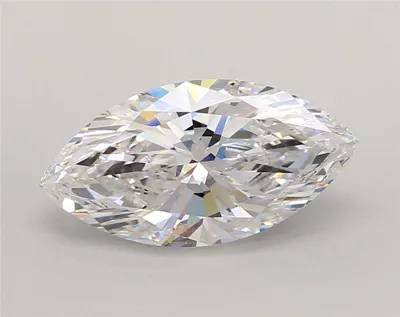 3.01ct E VVS2 Very Good Cut Marquise Lab Grown Diamond